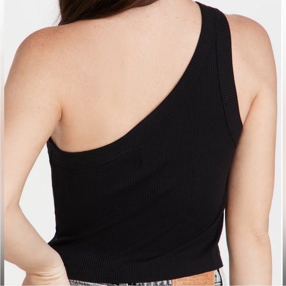 WSLY Rivington Cropped One Shoulder Tank Size M - Picture 2 of 7